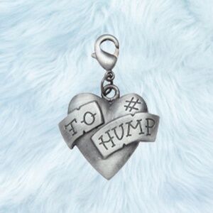 Underground Hound Love To Hump Gun Metal Charm